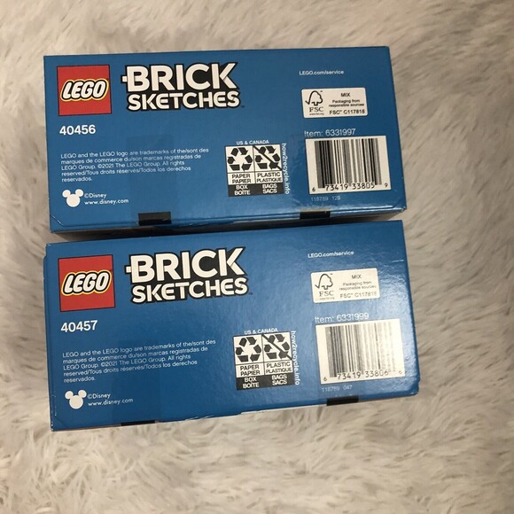 New LEGO 40456 and 40457 Mickey Mouse Minnie Mouse Bundle Building Toys - Picture 3 of 3